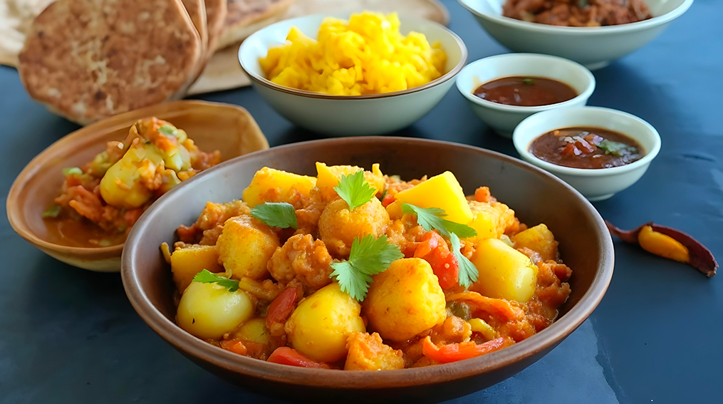 Aloo GobiVedi ricetta.