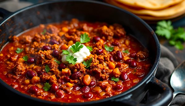 Chili con carneVedi ricetta.