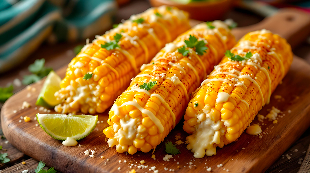 Elote con paprika affumicataVedi ricetta.