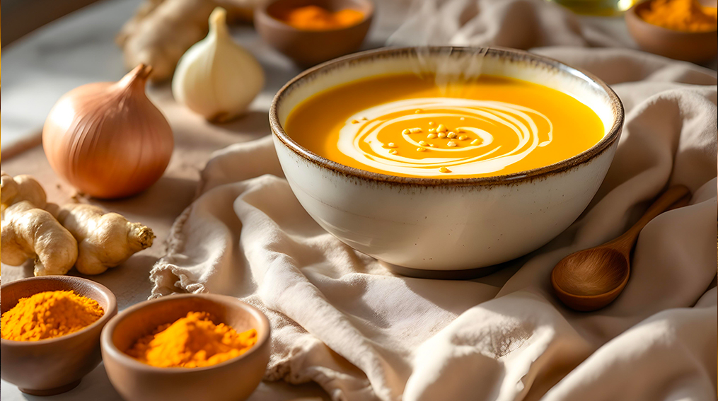 Zuppa di fagioli alla cannellaVedi ricetta.